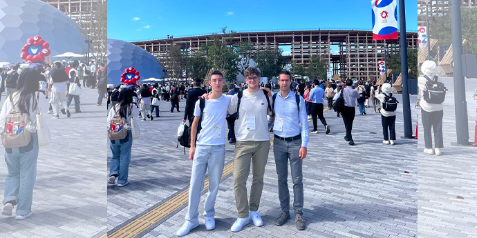 Da trissino all'expo di osaka il progetto innovativo di due allievi del cfp in Giappone